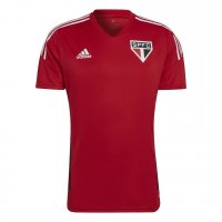 Sao Paulo FC Soccer Training Jersey Replica Red 2022/23 Mens