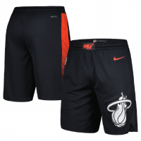 Miami Heat Swingman Shorts - City Edition Black 2023/24 Mens