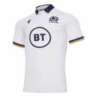 2020/21 Scotland Rugby Away White Soccer Jersey Replica Mens