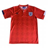 1989 England Retro Away Mens Soccer Jersey Replica
