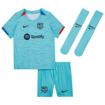 Barcelona Soccer Whole Kit Jersey + Short + Socks Replica Third 2023/24 Youth