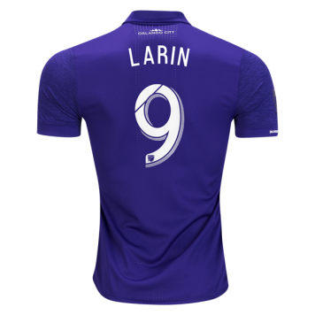 2017/18 Orlando City SC Home Purple Soccer Jersey Replica Cyle Larin #9