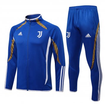 Juventus Soccer Training Suit Jacket + Pants Blue Mens 2021/22