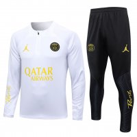 PSG x Jordan Soccer Training Suit Replica White 2023/24 Mens