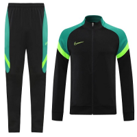 Customize Soccer Jacket + Pants Replica Black&Green 2022