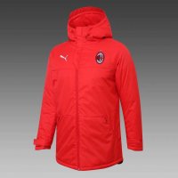 2020/21 AC Milan Red Mens Soccer Winter Jacket