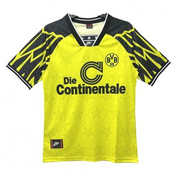 Borussia Dortmund Soccer Jersey Replica Retro Home 1994/95 Mens