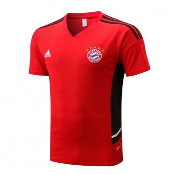 Bayern Munich 2022-23 Red Soccer Training Jersey Replica Mens