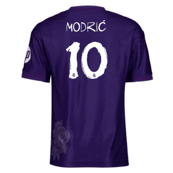 Real Madrid Soccer Jersey Replica Y-3 Fourth Purple Player Version 2024/25 Mens (MODRIC #10)