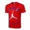 2021/22 PSG x Jordan Red Soccer Training Jersey Mens
