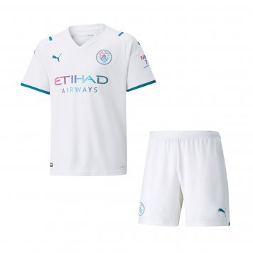 Manchester City Soccer Jersey + Short Replica Away Youth 2021/22