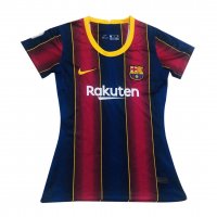 2020/21 Barcelona Home Blue & Red Stripes Womens Soccer Jersey Replica