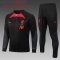 Liverpool Soccer Training Suit Jacket + Pants Black 2022/23 Youth