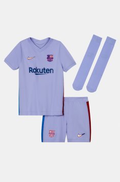 Barcelona Soccer Jersey+Short+Socks Replica Away Youth 2021/22 [20210825094]