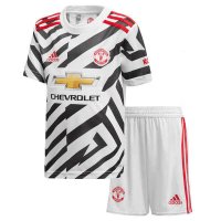 2020/21 Manchester United Third Kids Soccer Kit(Jersey+Shorts)