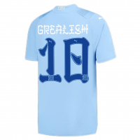 Manchester City Soccer Jersey Replica Japanese Tour Printing Home 2023/24 Mens (GREALISH #10)