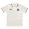 2020/21 England White Mens Soccer Polo Jersey