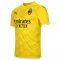 2020/21 AC Milan Goalkeeper Yellow Mens Soccer Jersey Replica