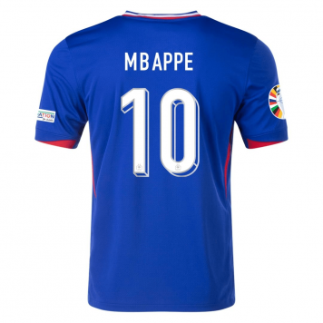France Soccer Jersey Replica Home Euro 2024 Mens (MBAPPE #10)