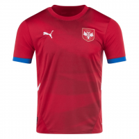 Serbia Soccer Jersey Replica Home Euro 2024 Mens
