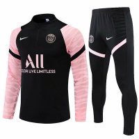 2021/22 PSG Black - Pink Soccer Training Suit Mens