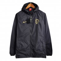 Corinthians All Weather Windrunner Soccer Jacket Black 2023/24 Mens