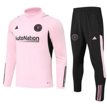Inter Miami CF Soccer Sweatshirt + Pants Replica Zipper Pink 2023/24 Mens