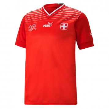 Switzerland Soccer Jersey Replica Home Mens 2022