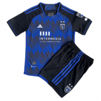San Jose Earthquakes Soccer Kit Jersey + Short Replica Home 2023 Youth