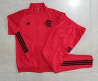 Flamengo Soccer Jacket + Pants Replica Red 2023/24 Mens