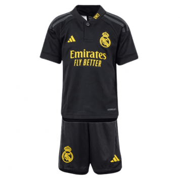 Real Madrid Soccer Jersey + Short Replica Third 2023/24 Youth