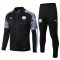 2019/20 Manchester City Black Mens Soccer Training Suit(Jacket + Pants)