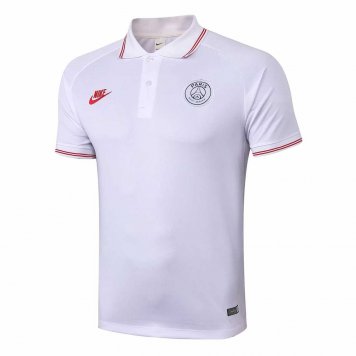 2019/20 PSG White II Mens Soccer Polo Jersey