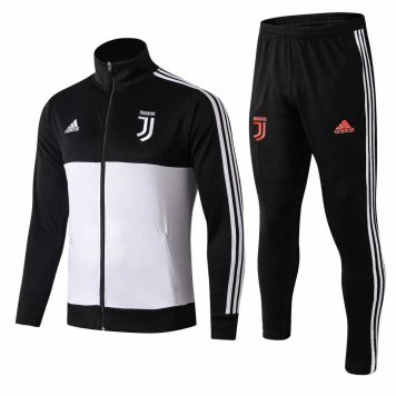 2019/20 Juventus Black/White Mens Soccer Training Suit(Jacket + Pants)