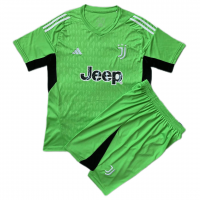 Juventus Soccer Jersey + Short Replica Goalkeeper 2023/24 Youth