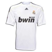 Real Madrid Soccer Jersey Replica Home 2009-2010 Mens (Retro)
