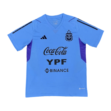 Argentina Soccer Training Jersey Replica Blue 2023 Mens (Pre Match)