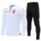 2021/22 AS Monaco White Soccer Training Suit Mens