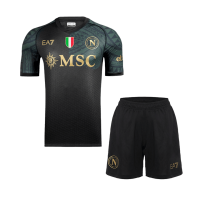 Napoli Soccer Jersey + Short Replica Third 2023/24 Mens