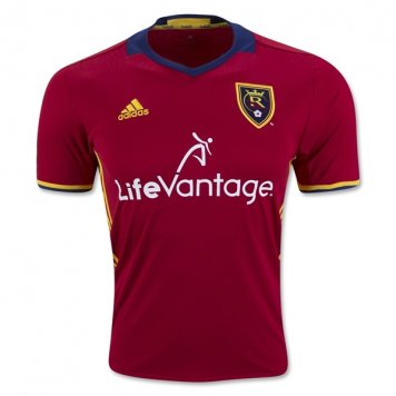 Real Salt Lake Home Red Soccer Jersey Replica 2016/17