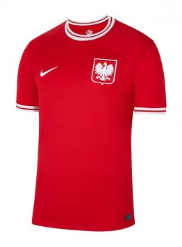 Poland Soccer Jersey Replica Away 2022 Mens