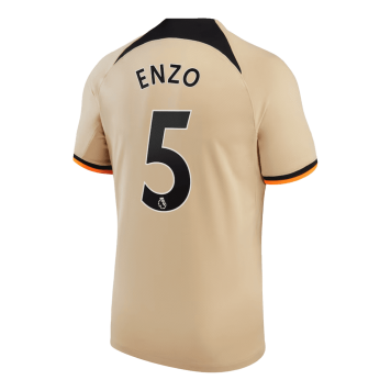 Chelsea Soccer Jersey Replica Third Away 2022/23 Mens (ENZO #5)