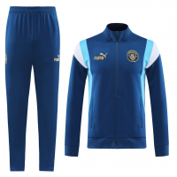 Manchester City Soccer Jacket + Pants Replica Navy 2023/24 Mens