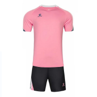 Kelme Customize Team Soccer Jersey + Short Replica Pink - 1004