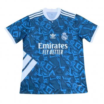 2021/22 Real Madrid Blue Classic Mens Soccer Jersey Replica