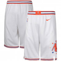 Houston Rockets Swingman Shorts - City Edition White 2023/24 Mens