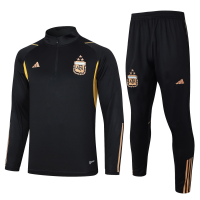 Argentina Soccer Training Suit Replica Black 2024 Mens