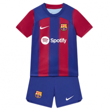 Barcelona Soccer Jersey + Short Replica Home 2023/24 Youth