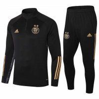 2020/21 Algeria Black - Gold Mens Soccer Training Suit