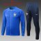 France Blue Soccer Jacket + Pants Replica Youth 2022